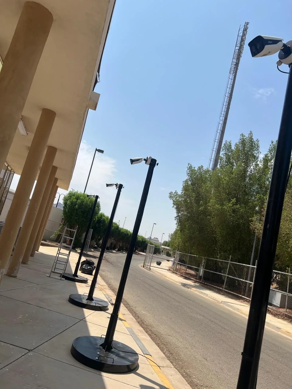أعمال إستاد المدينة الرياضي