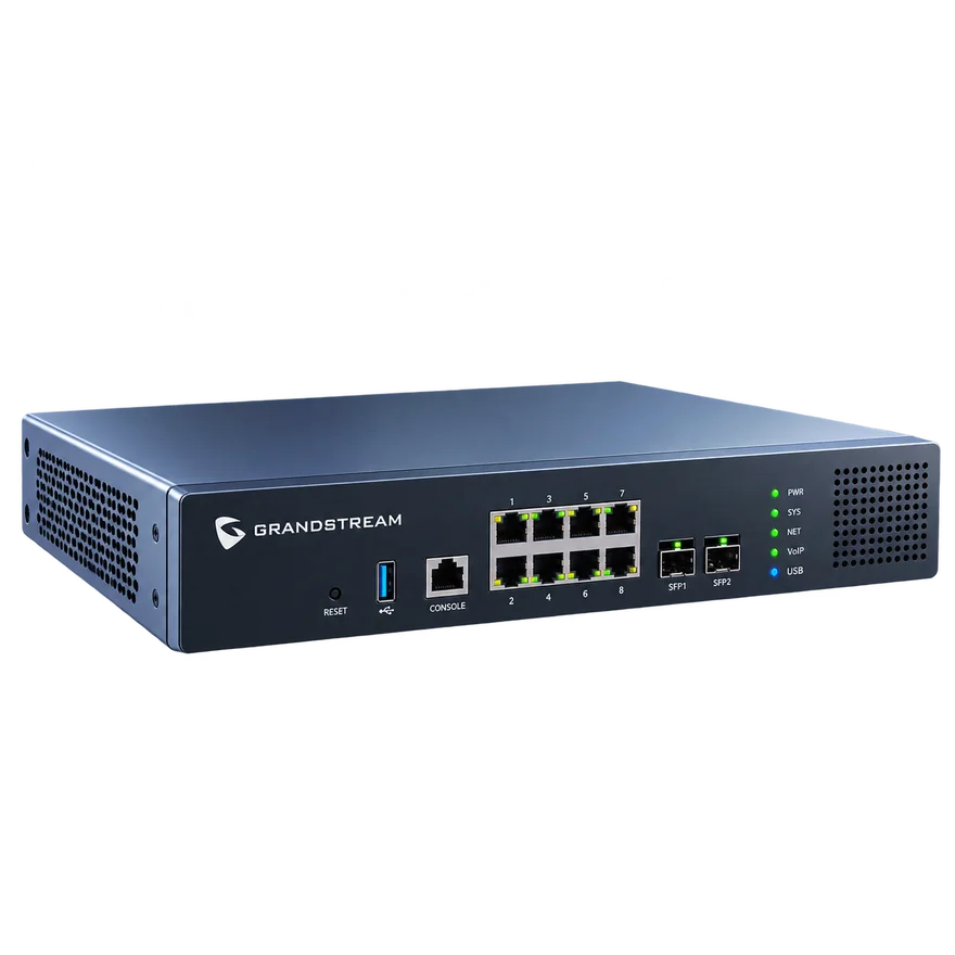 رسم توضيحي لخدمة سنترالات IP PBX